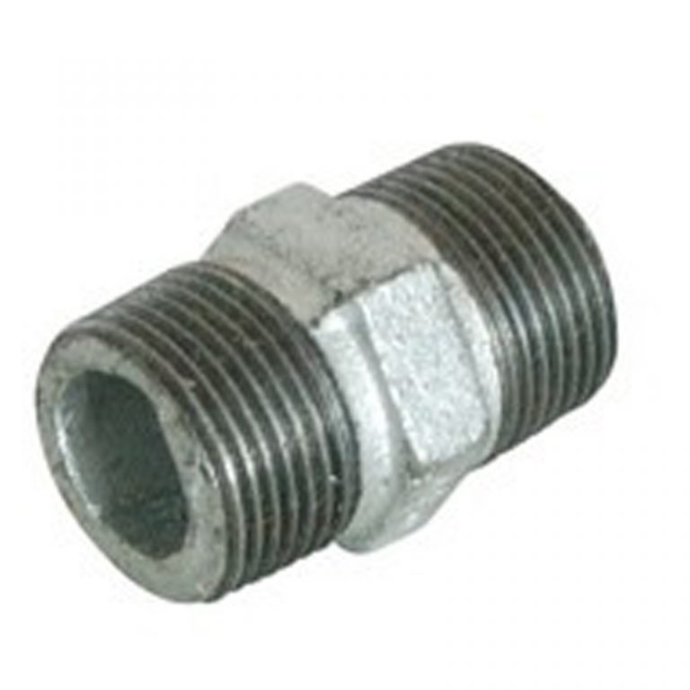 4 OFFSET NIPPLE MALLEABLE IRON visual data 7